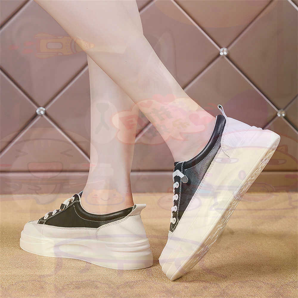 Wedding Supply Store Canada - Bağcıklı Tıknaz Loafer'lar Kadın Kaykay Spor
