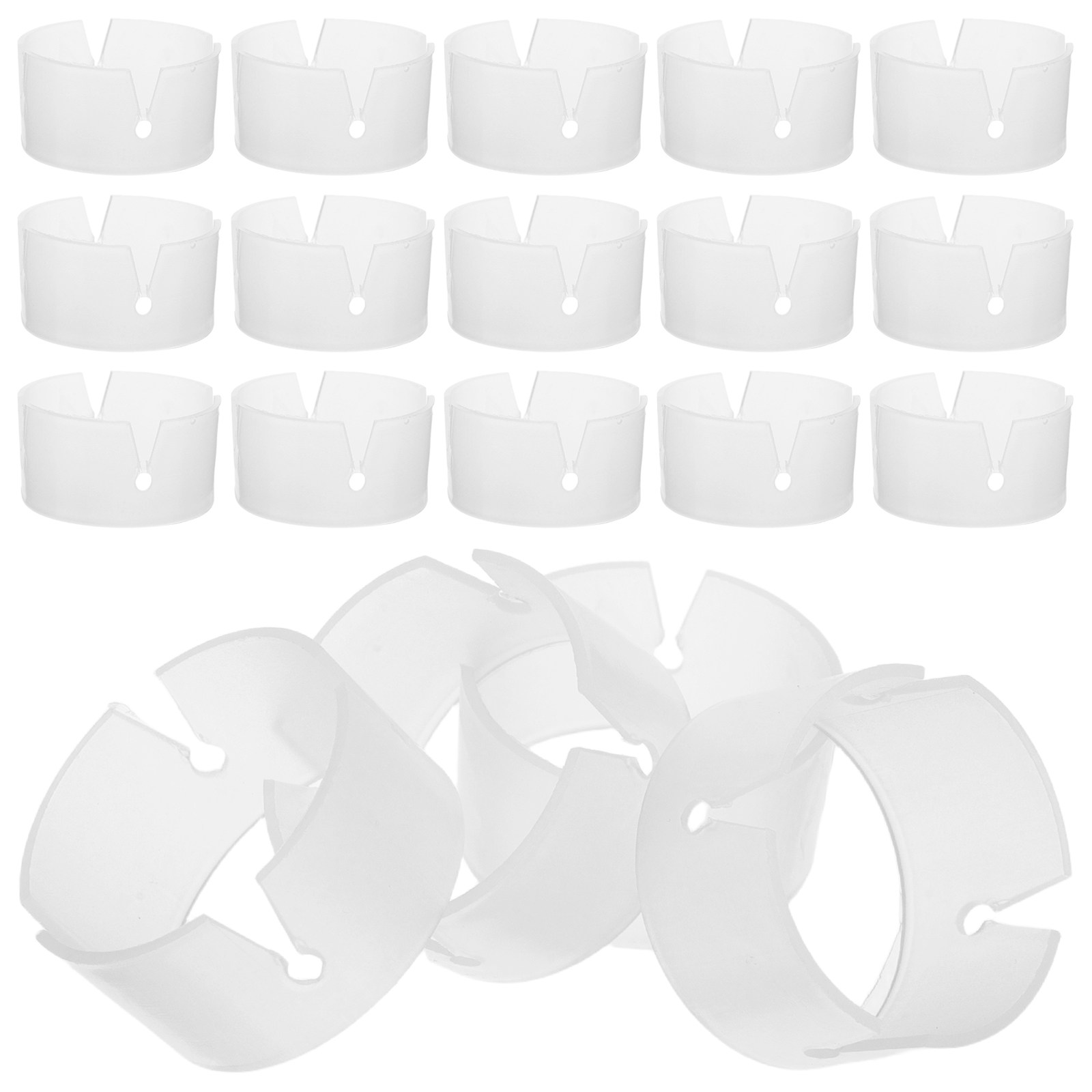 Wedding Decor Supply Store - 300 Adet Balon Kemer Klipsi, Yuvarlak