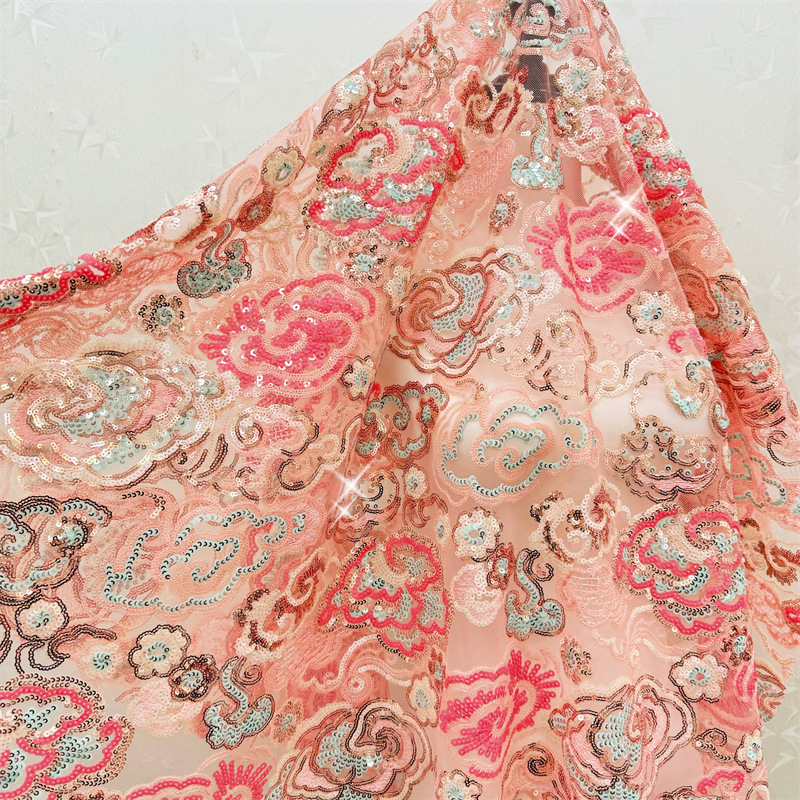 Wedding Dress Supply - 2 Yds/lot 130 cm Geniş Pembe