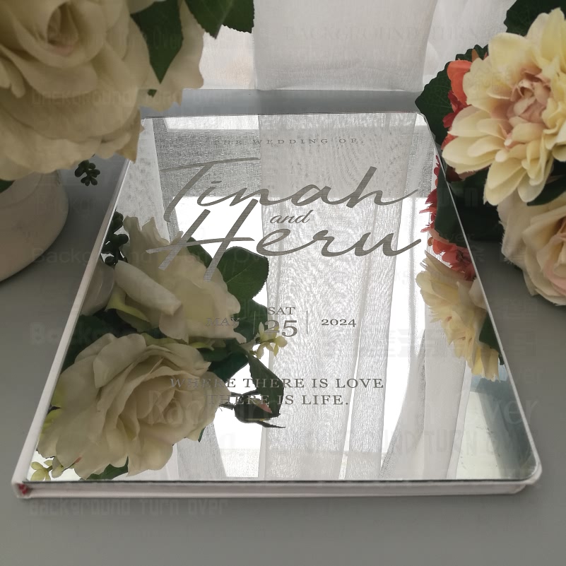 Personalized Guest Book - Kişiye Özel Düğün Misafir Defteri Rustik