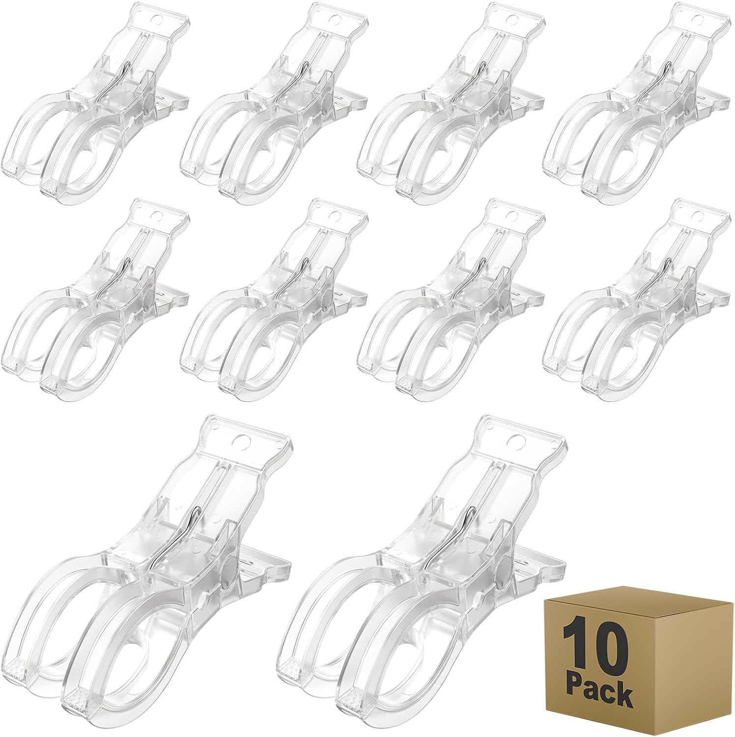Wedding Solution - Muitcdo 10'lu Paket Balon Kemer Klipsleri,