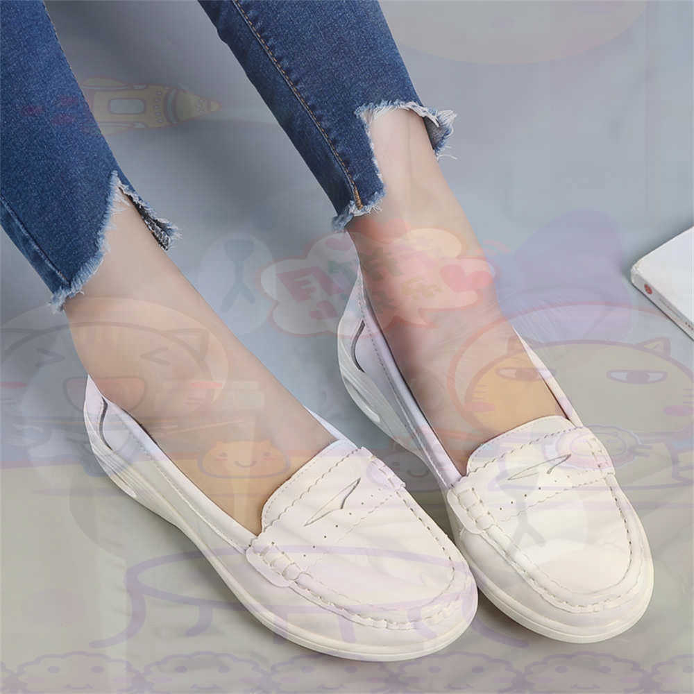 Wedding Supply Store Canada - Yumuşak Slip-on Bayan Büyük Boy Ayakkabı