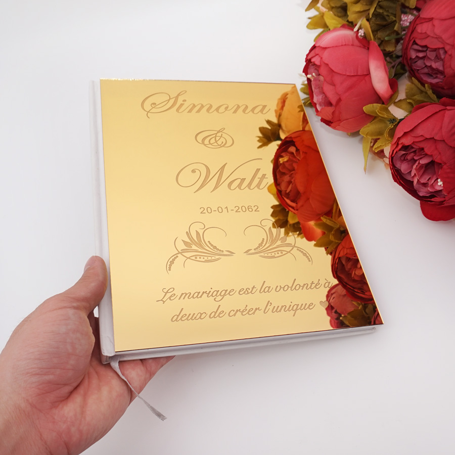 Akrilik ayna kişiselleştirilmi - Personalized Guest Book incelemesi ve fiyatı