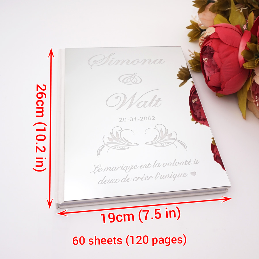 Akrilik ayna kişiselleştirilmi - Personalized Guest Book incelemesi ve fiyatı