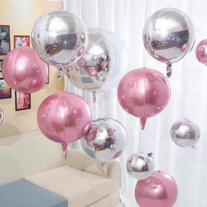 5 adet 10 18 22 inç 4D yuvarla - Wedding Decor Supply Store incelemesi ve fiyatı