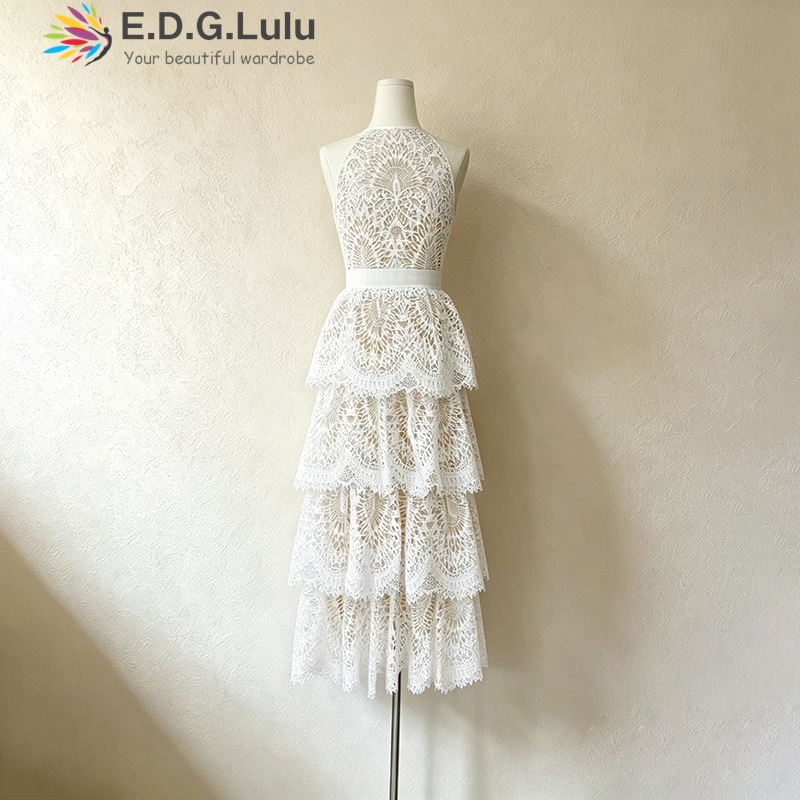 EDGLuLu O Boyun Kolsuz Beyaz G - Wedding Lulu incelemesi ve fiyatı