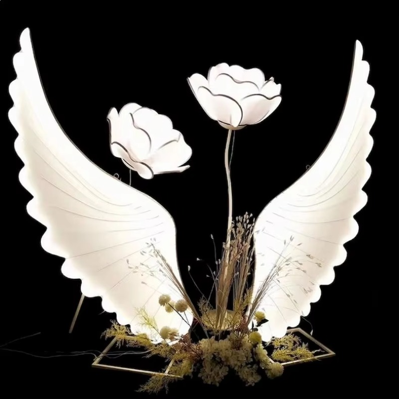 Parlayan Melek Kanatları Işık  - Wedding Decoration Supply incelemesi ve fiyatı