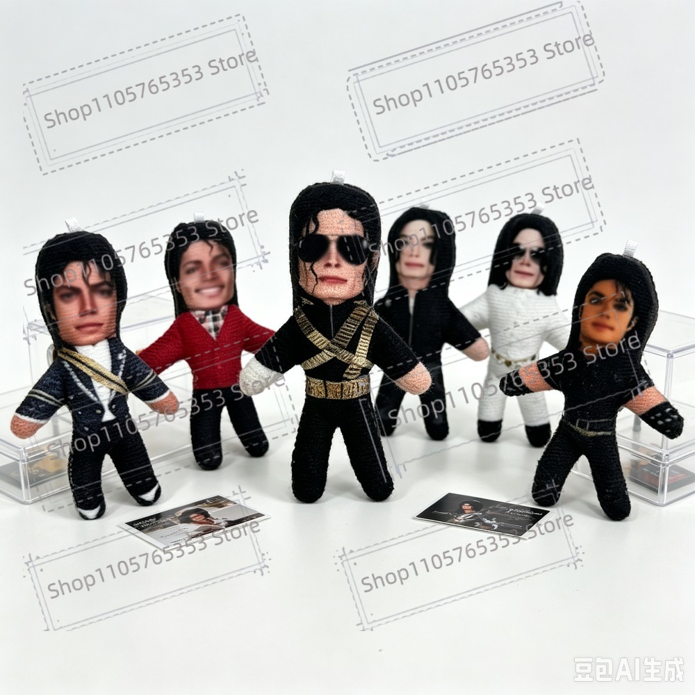 Yeni 6 Stil 10cm Michael Jacks - Wedding Decoration Supply incelemesi ve fiyatı