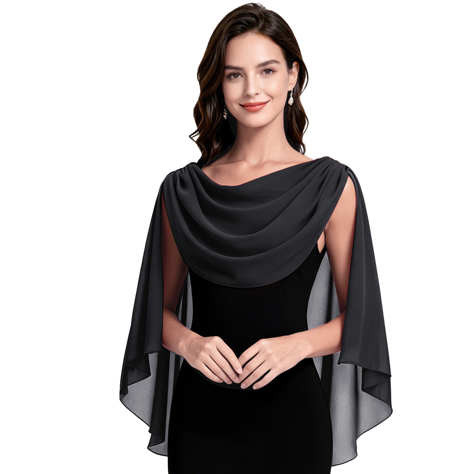 Kadınlar için kapüşonlu şal şa - Wedding Dress Supply incelemesi ve fiyatı