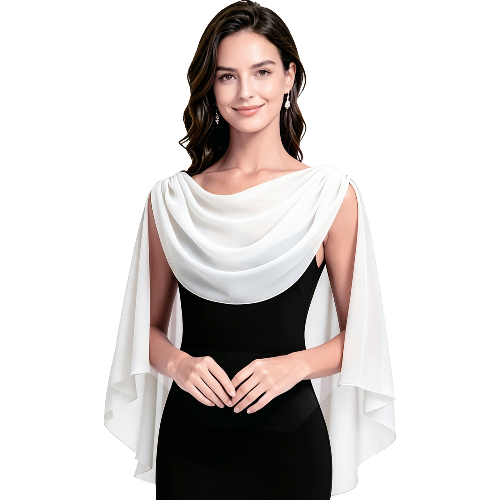 Kadınlar için kapüşonlu şal şa - Wedding Dress Supply incelemesi ve fiyatı