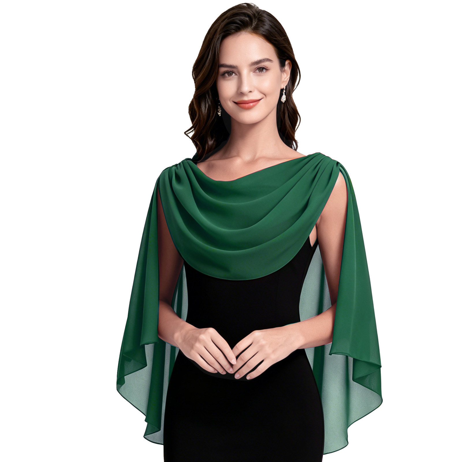 Kadınlar için kapüşonlu şal şa - Wedding Dress Supply incelemesi ve fiyatı