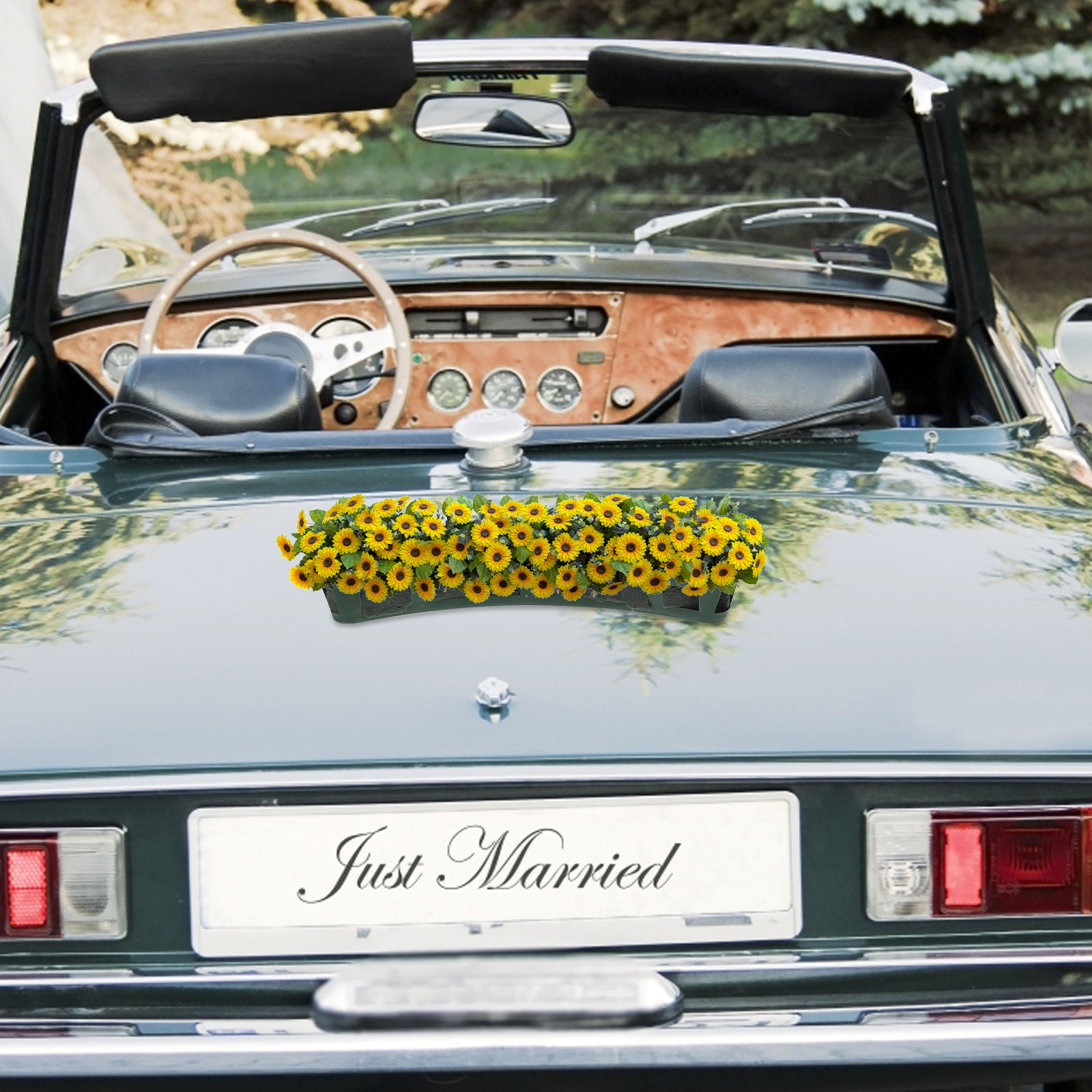 1 Set Araba Kaputu Çiçek Köpük - Wedding Decoration Supply incelemesi ve fiyatı
