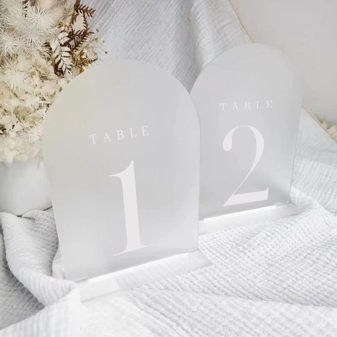 Akrilik Masa Numaraları ve Sta - Table Number Gold incelemesi ve fiyatı