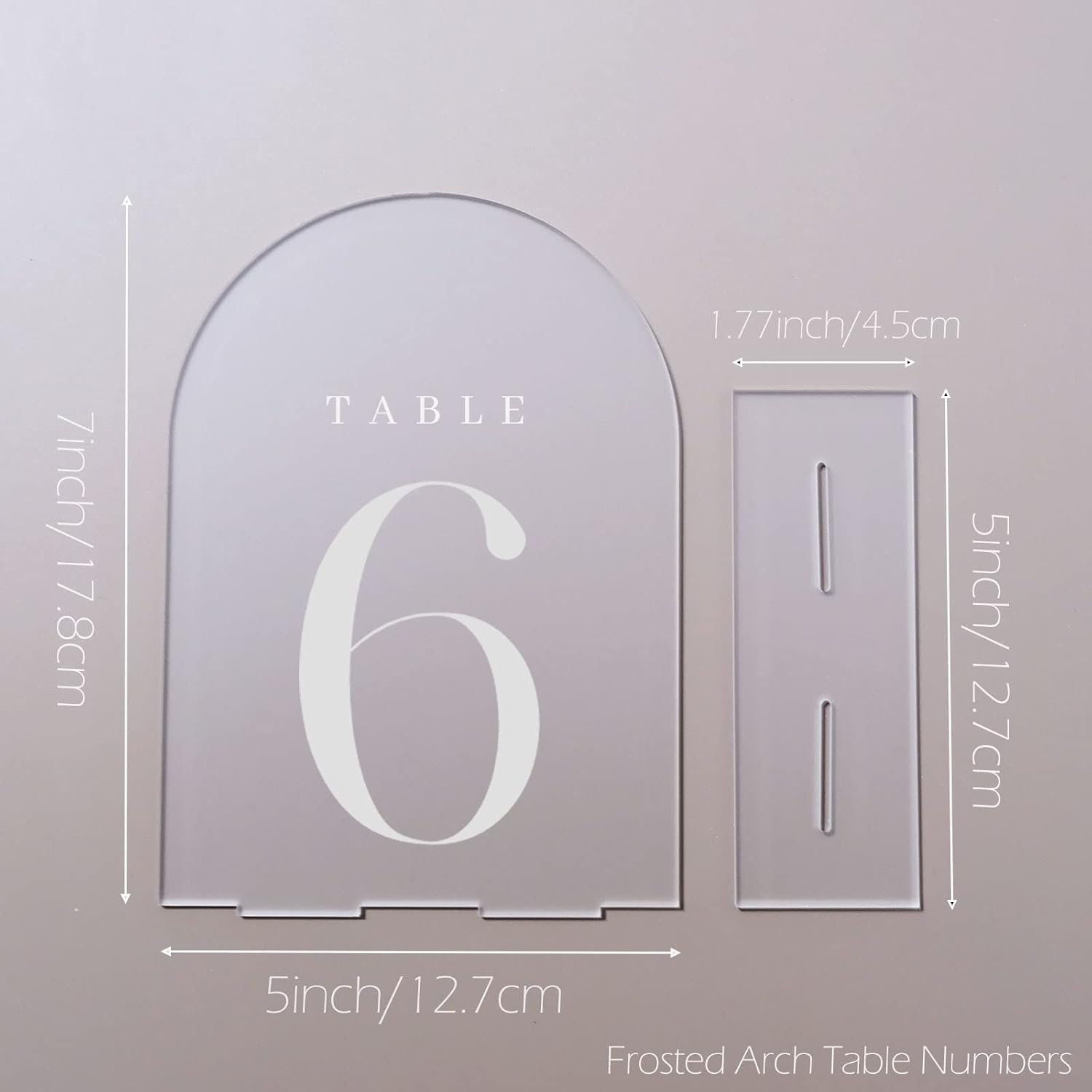 Akrilik Masa Numaraları ve Sta - Table Number Gold incelemesi ve fiyatı