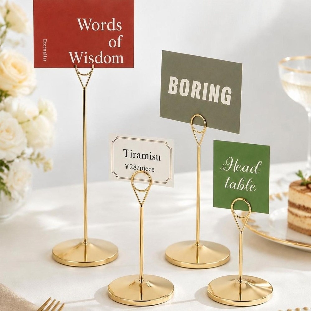 Taşınabilir Metal Masa Numaras - Table Number Gold incelemesi ve fiyatı