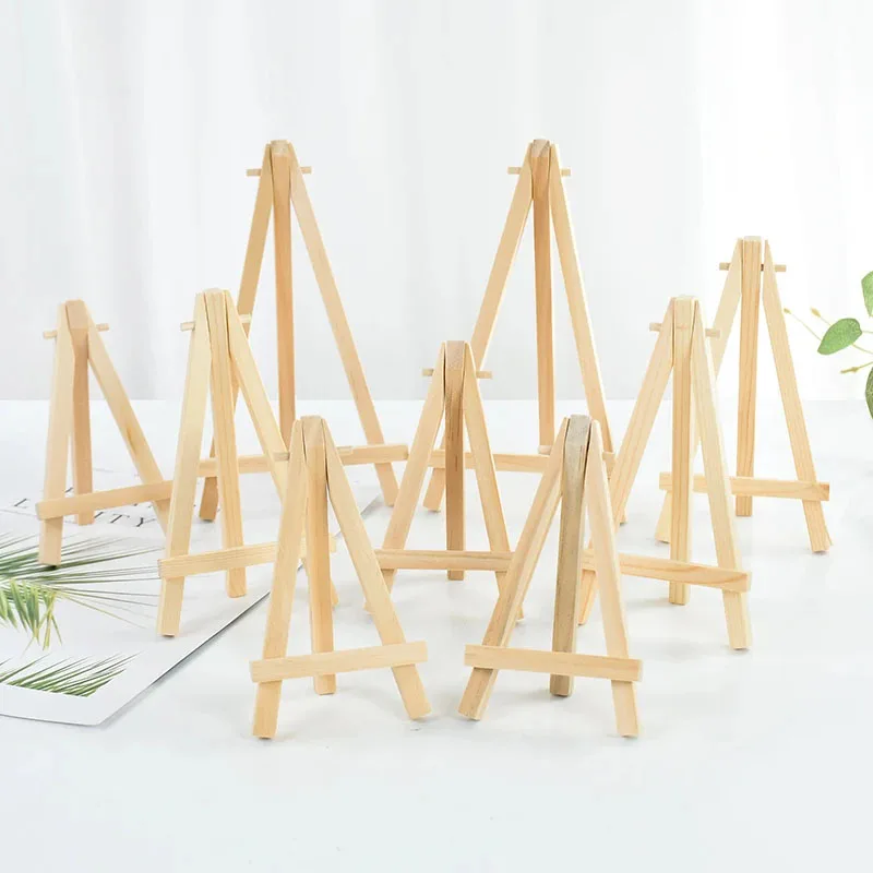 10 adet Ahşap Mini Şövale Çerç - Table Number Gold incelemesi ve fiyatı