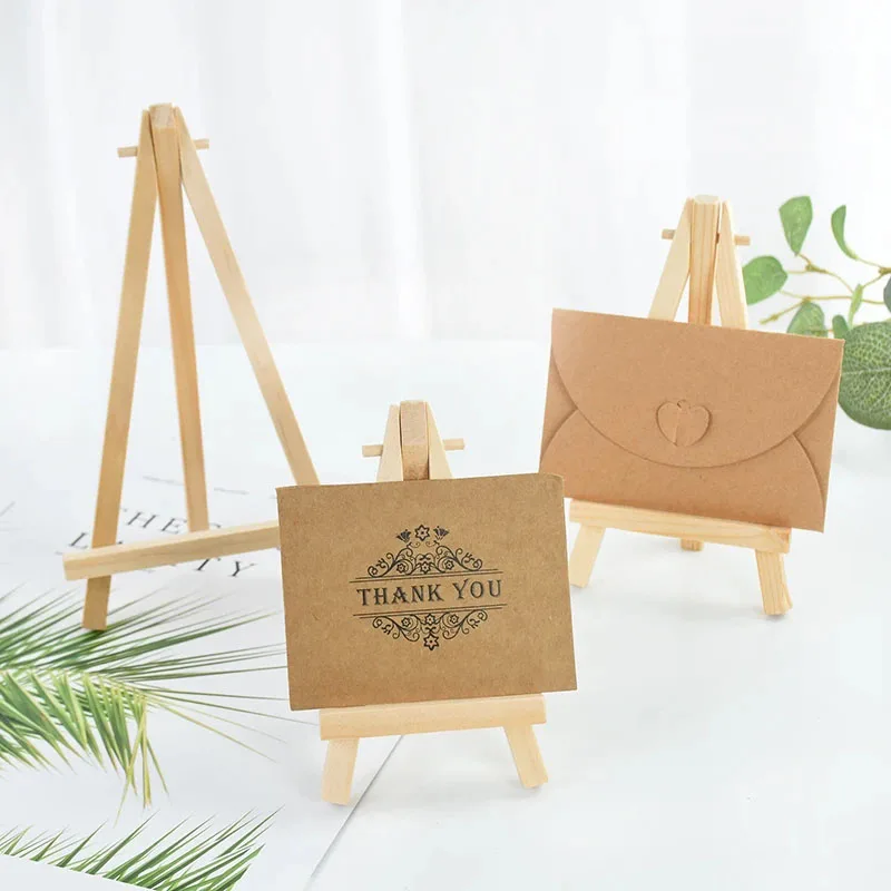10 adet Ahşap Mini Şövale Çerç - Table Number Gold incelemesi ve fiyatı