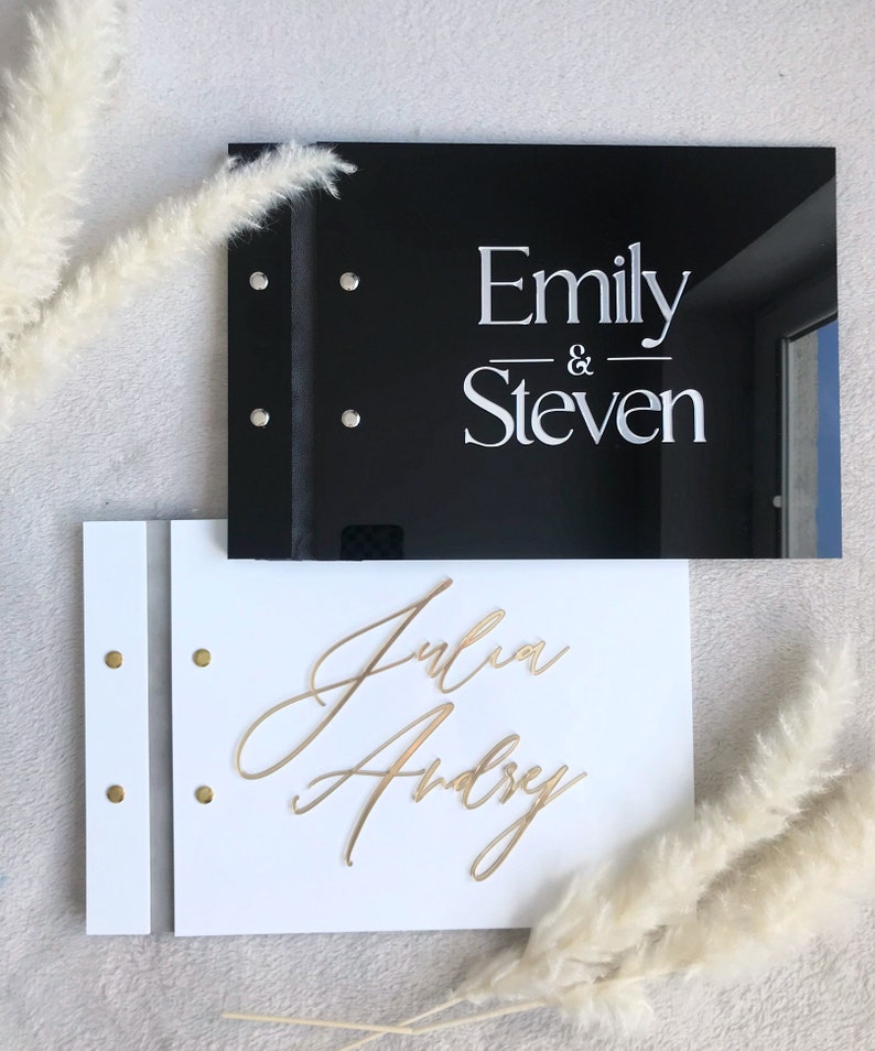 Siyah Akrilik Düğün Misafir De - Personalized Guest Book incelemesi ve fiyatı